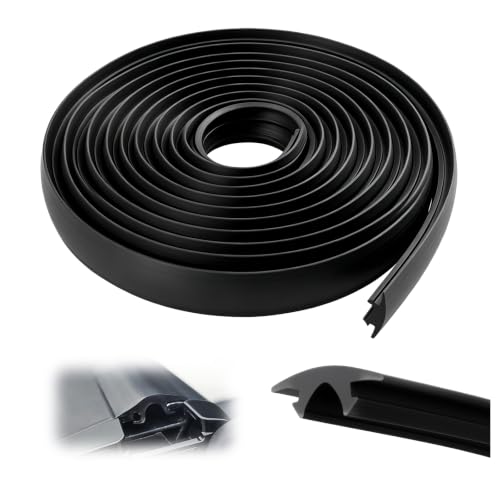 19.68Ft Compatible with Thule Roof Rack Cross Bars Rubber Strip,Roof Cross Bars Rubber Sealing Strip for Reducing Wind Resistance & Noise,Crossbars for Roofs Rack Rubbers Strips (19.86 Ft)