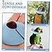 LIOOBO Bird Neck Protector for Parrots Bite Collar Comfortable for Wound Friendly Bird Neck Cover for Budgerigars and Cockatiels