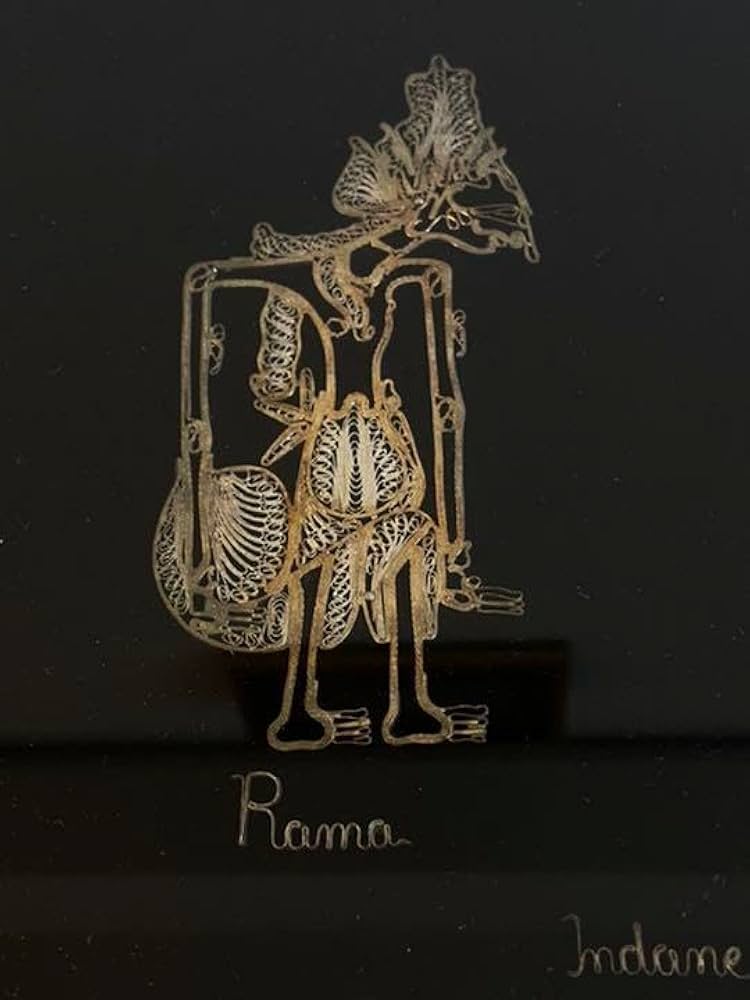 Amazon.co.jp: インドネシア 銀細工 ラーマーヤナ額飾り : ホーム