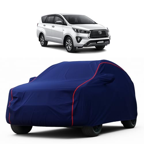 Image of Heavy-Duty Car Cover for Compatible with Toyota Innova (2005 to 2025 All Models) Deluxe Car Protection Cover - Waterproof & UV-Resistant All-Season Exterior Protection