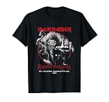 Iron Maiden Run for Your Lives Tour 2026 Charlotte T-Shirt, Men, Black, 3X-Large