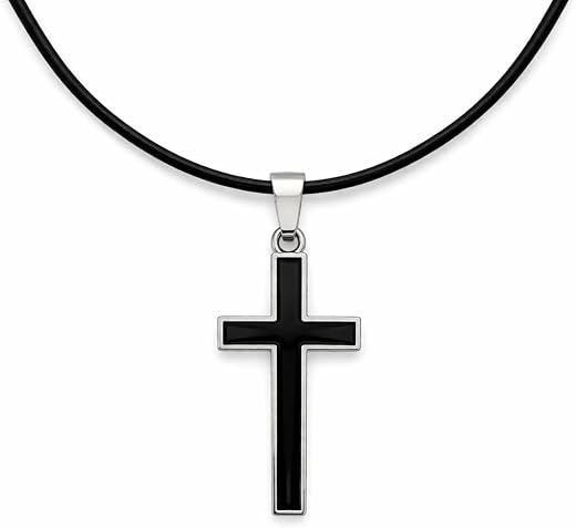 BITTREND JEWELS Classic Cross Pendant for Men & Women – Anti Tarnish Minimalist Faith Necklace
