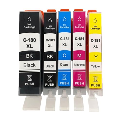Cartouche CLI-181XXL Cyan jet d'encre haute capacité pour imprimante Pixma TS701