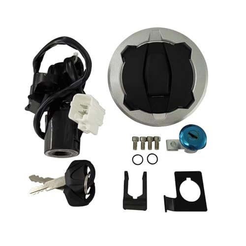 For Ninja 400 For Z400 For EX400 2018 2019 2020 2021 2022 2023 27048-5277 オートバイイグニッションスイッチ燃料ガスタンクキャップカバーシートロックキーセットパーツ用