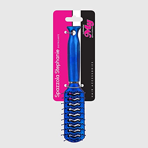 La Briantina SPA01487A Detangling Hair Brush, Polypropylene, Multicolor, Unique, multi-coloured
