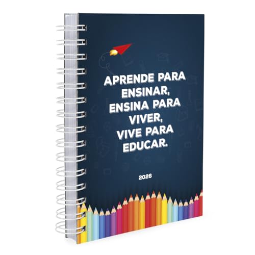 Agenda 2026 Capa Dura Professores Vive Para Educar