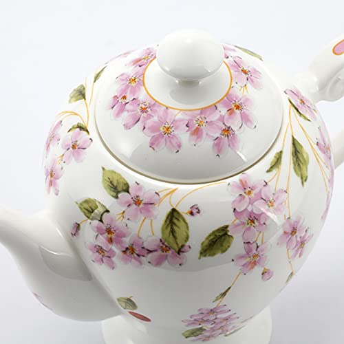 チェリーブロッサムハピネス ティー ポット 約1000ml 2枚目