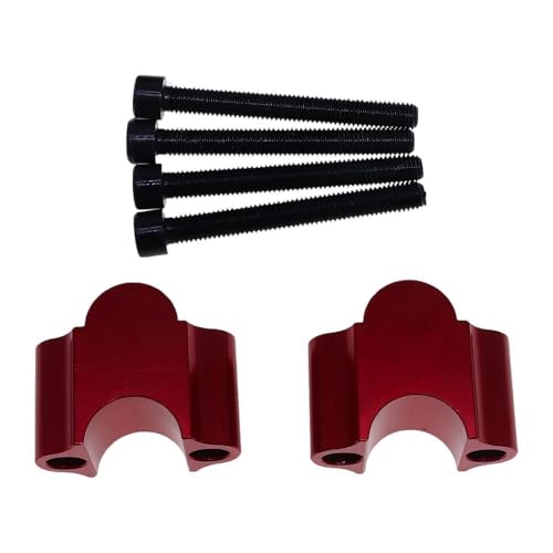 Adaptateur de réhausseur guidon de moto en aluminium CNC pour une finition mécanique premium