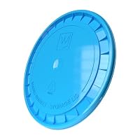Waschhelden Auto Wascheimer Set mit Sieb und Deckel | 12l Autowascheimer Blau/Weiß mit Gitter zur Schmutzfilterung | Eimer für die Autowäsche | Auto Putzeimer – Ansicht 4