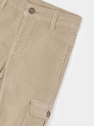 Mayoral Knit Pants for Boys Wheat3