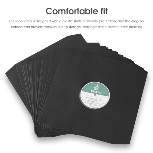 Pochettes antistatiques vinyle LP 30,5 cm contre les micro-rayures du disque (x20) - 4