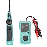 Underground Cable Locator, 7 Ft Max Detect Depth Cable Tester, Wire Tracer Break Detector Finder, 9843Ft Detect Length for Electrical Circuits Pipelines Dog Fence Buried Cables