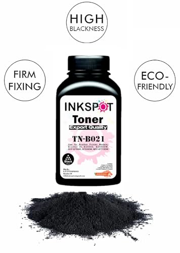 Image of INKSPOT TN B021 Toner Powder Black Brother TN-B021 Toner Cartridge Supported Model Brother Printer HL-B2000D, HL-B2080DW, DCP-B7500D, DCP-B7535DW, MFC-B7715DW (Powder 1PC)