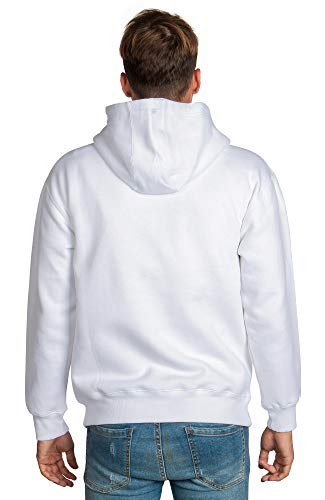 Men's Ecosmart Full Zip Up Front Jacket Ultimate Heavyweight Fleece Sweatshirt Cotton Blend Winter Warm Work Hoodie3