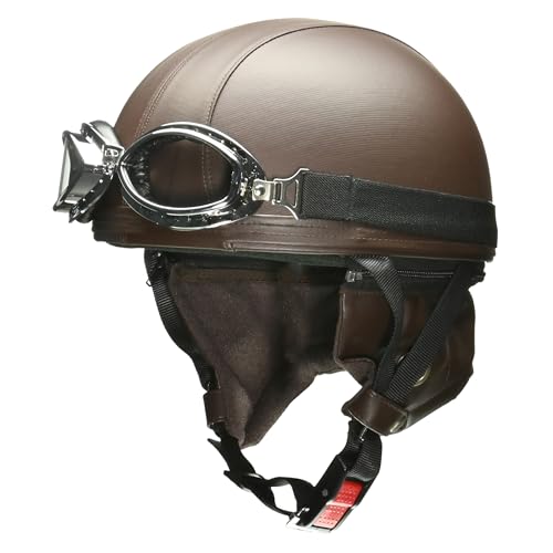 モーターサイクル ゼンゲン Kco オリジナル レザー ヘルメット ブラウン　キャメル Amazon | リード工業(LEAD) バイクヘルメット ハーフ レザー CROSS