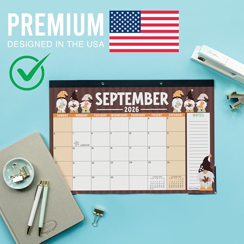 Hadley Designs Large Teacher Desk Calendar 2026-2027 - Desktop Calendar 2026, 18-Month Desk Calendars for Home, Office & Classroom, Cute Classroom Must Haves, Back to School Teacher Gifts — view 4