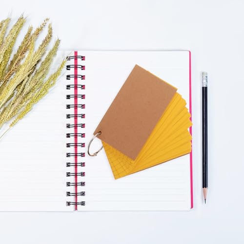 Tarjetas de estudio DOITOOL de doble cara para repasar exámenes y mejorar el rendimiento escolar 7