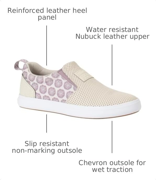Image of XTRATUF Women's Salmon Sisters Leather Sharkbyte Deck Shoe