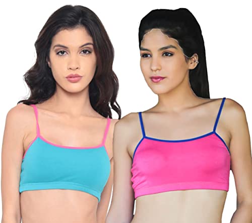 Image of Laavian Women's Modal Non-Wired Non Padded Beginners Bra (Pack of 2)