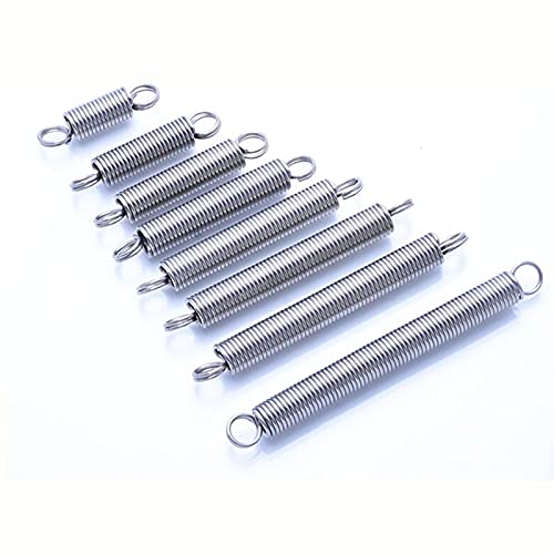 Extension Heavy 1 Pieces, 1.8mm Wire Diameter, 20mm Outer Diameter, 60-340mm Length 304 Stainless Steel Dual Small Tension Closed Hook Spring Wire Hook ( Size : 70mm )