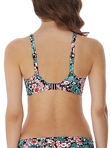 Freya Women\'s Standard Water Meadow Underwire Sweetheart Bikini Top, Multi, 36E