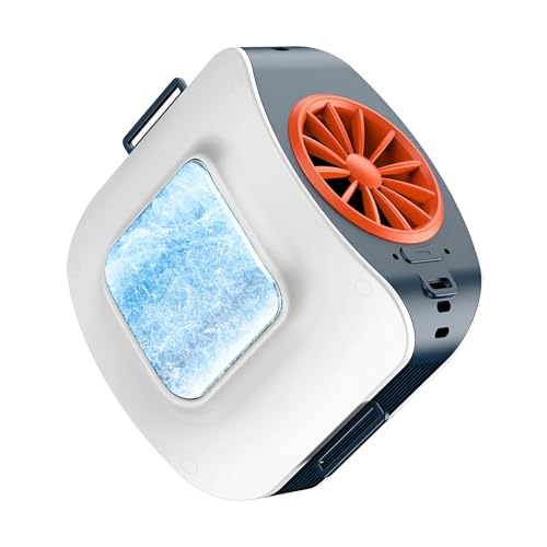Ventilador de cintura para trabajo al aire libre y camping con refrigeración USB