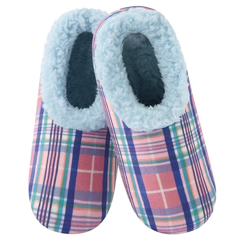 Image of Snoozies Slipper Socks for Women Indoor, Cozy Sherpa-Lined Womens Slippers Non-Skid, Ladies Gifts