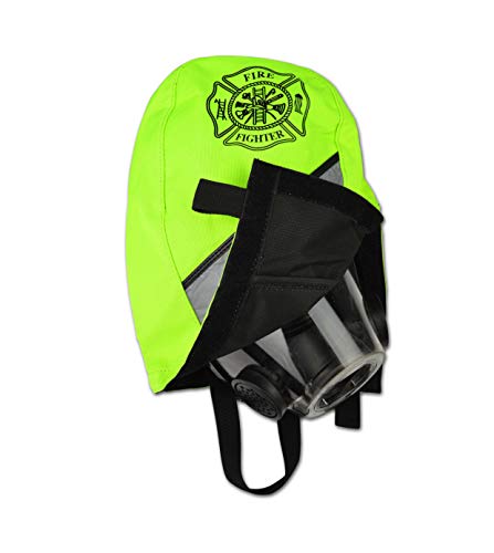 Lightning X Fireman's Scba Air Pak Respirator Firefighter Mask Face Piece Bag For First Responder (Fluorescent Yellow) #TOP1