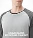 DAVID ARCHY Mens Pajamas Set - Soft Pj Sets for Men Long Sleeve Pajamas Men Cotton Mens Pjs Sets Loungewear with Pockets Dark Gray