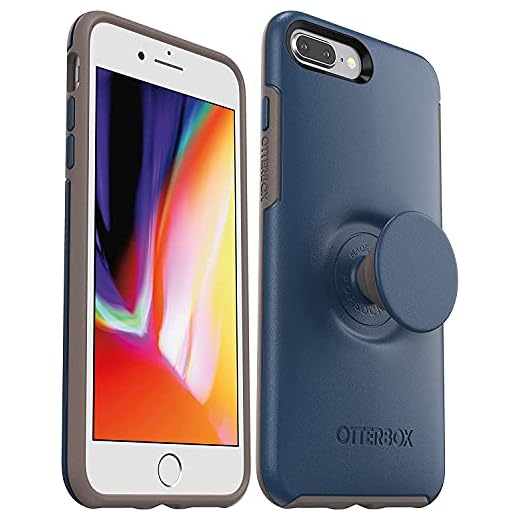 OtterBox + POP Case for Apple iPhone 7 Plus / Apple iPhone 8 Plus - Go To Blue