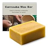 Carnauba Wax Paste - Paste Finish Wax - Buffing Compounds & Wax for Use Wood Buffing, High-Gloss Finish