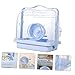 BESPORTBLE Collapsible Pet Carrier Hamster Travel Cage Portable Small Animal Home Travel Small Pet Cage Heavy-Duty Plastic