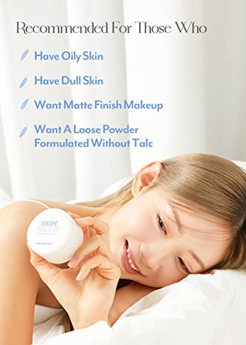I'm Meme Setting Powder - Skin Pillow | Poreless, Translucent, No Sebum, Finishing Powder, Gifts For Girls, Flawless, Matte Finish, Skin-Smoothing Effects, For All Skin Types | Maintaining The Oil Balance | With A Pillowy Puff | K-Beauty #TOP4