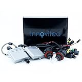 Innovited H13-3 9008 6000K Bi xenon HI/LO Xenon Bulb x 1 pair bundle with 2 x 55W Performance AC Digital Ballast (Diamond White)