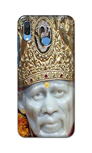 Image of PRINTFIDAA Sai Baba Lord Shiridi Great God Hinduism Hindu Religious Printed Designer Hard Case for Honor Play, COR-AL10, COR-L29, COR-L09 Back Cover -(e) RPM1005