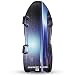 Slippery Racer Downhill Falcon 49" Foam Toboggan Snow Sled, Midnight Hologram