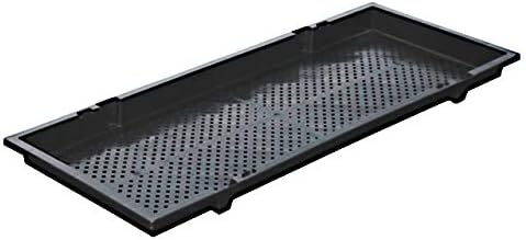 Microgreen Seedling Starter Kit Trays for Indoor Propagation, Larger Than 1020 Plant Tray with Holes for Rapid Rooter Germination of Seeds, Growing Wheatgrass, Microgreens, Fodder, Clones (10)