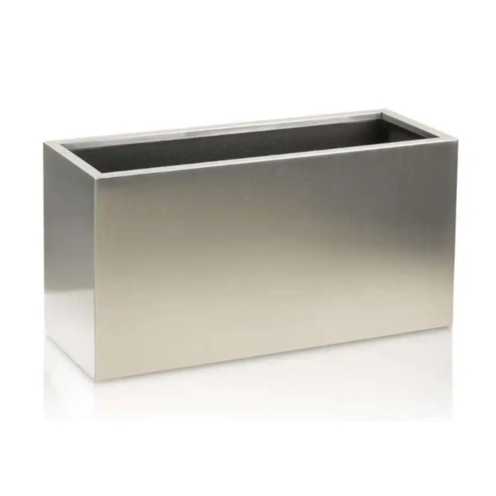 Ue Planters Rectangular Stainless Steel Big Planter Pot Matte Finish and Inner FRP Water proofing Liner – Extreme 60X40X40 Cms (B0CNVNZ9QV) Amazon Price History, Amazon Price Tracker