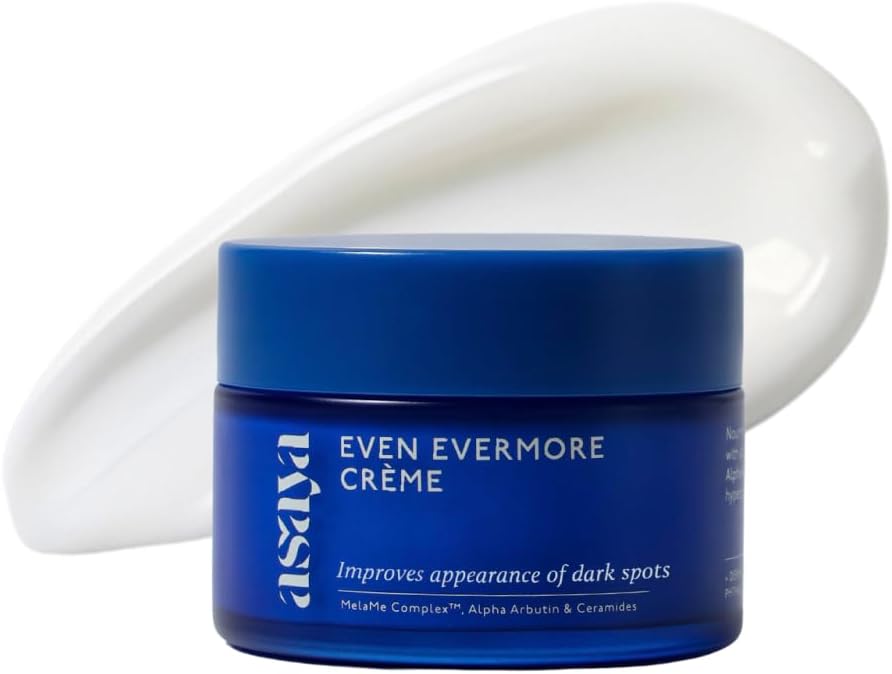 Asaya Ceramides Moisturizer with Alpha Arbutin | Dark Spots & Acne Marks Removal Cream | MelaMe™ Complex for Hyperpigmentation & Even Skin Tone | Barrier Repair & Deep Hydration | Lightweight