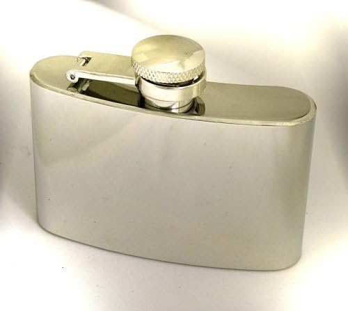 5oz Polished Stainless Steel Hip Flask