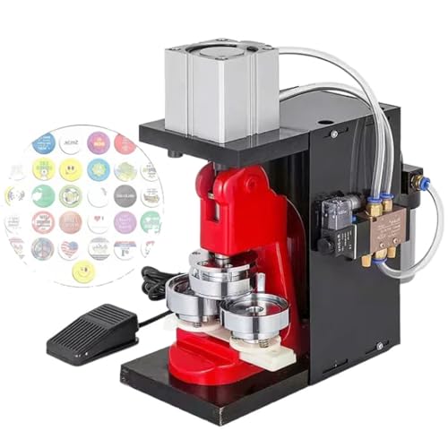 Pneumatic Button Maker, 50MM Badge Press