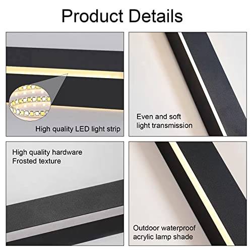 Appliques murales extérieur LED IP65 minimalistes haut de gamme
