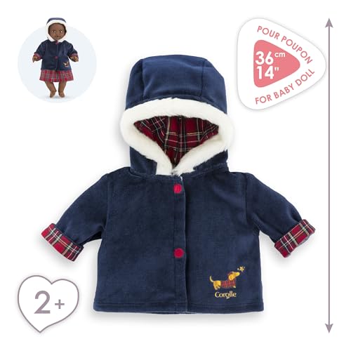 Mes Vêtements De Poupons Corolle BB36 MANTEAU COROLLE EN FÊTES - vue 3