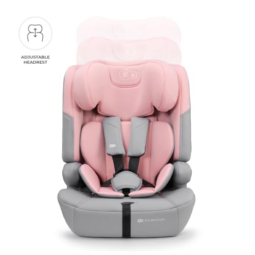 Miniatura 11 de Kinderkraft Safety Fix 3 Pro, Silla De Coche I-Size 76 150 Cm, Isofix, Top Tether, Protección Lateral H-Guard, Arnés 5 Puntos, Funda Lavable, Fácil Instalación, Rosa
