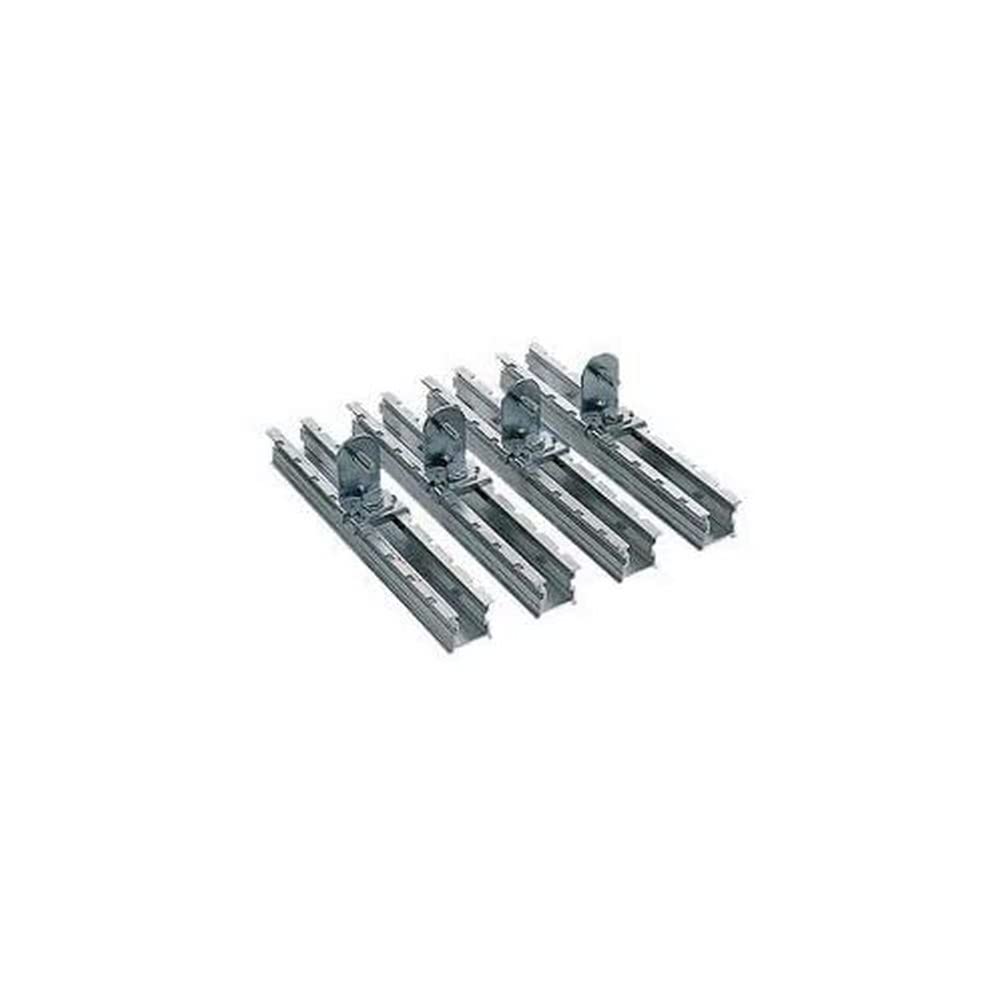 Patte de déport 620mm de profondeur pour fixation de rails industriels (x4)