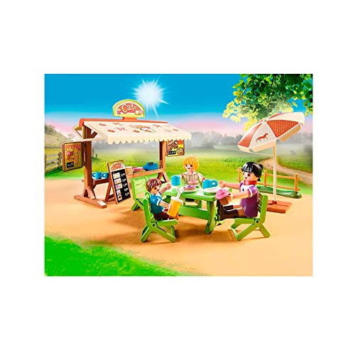 Figurine Café Du Poney Club Playmobil La Boîte Avec Accessoires Inclus - vue 8