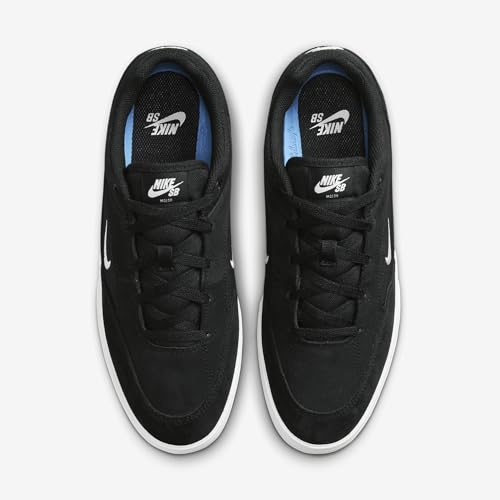 Nike SB Malor Skate Shoes Black - White - Black4