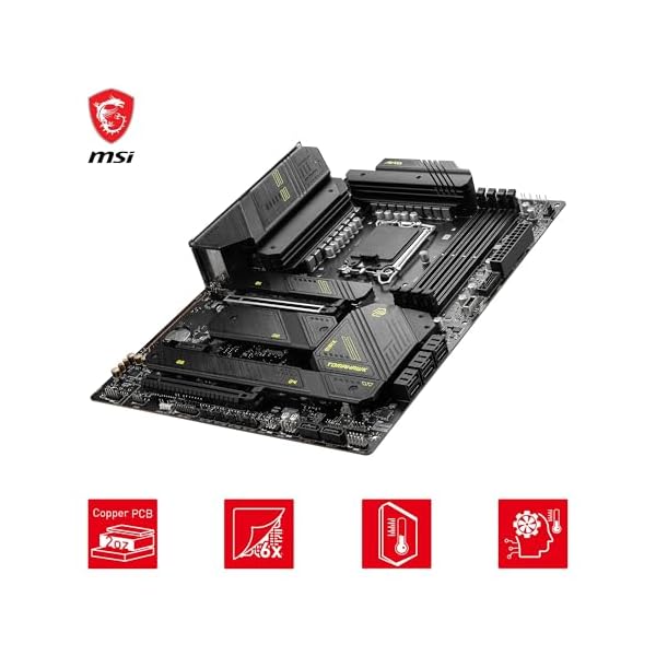 MSI MAG Z790 TOMAHAWK WIFI Motherboard ATX - Supports Intel Core 12/13th Gen Processors, LGA 1700, DDR5 Boost (7200+MHz/OC), 1 x PCIe 5.0 x16, 1 x PCIe 4.0 x16, 5 x M.2 Gen4, 2.5Gbps LAN, Wi-Fi 6E - Image 5