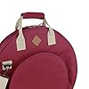 Tama Powerpad TCB22WR Designer Cymbal Bag 22 Inches Wine Red + Keepdrum Drumsticks #3
