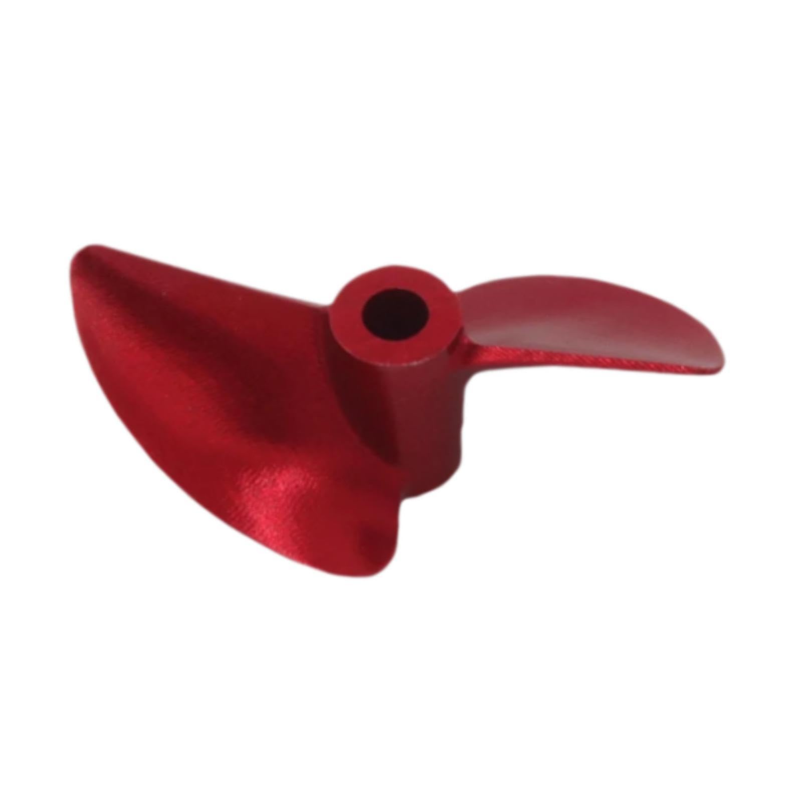 RC Barco Actualización Accesorios para Modificación de Velocidad Partes de Dirección Rudder Propulsión de Chorro Aluminio Sólido Adecuado para Mejorar, Hélice CNC, 40mm